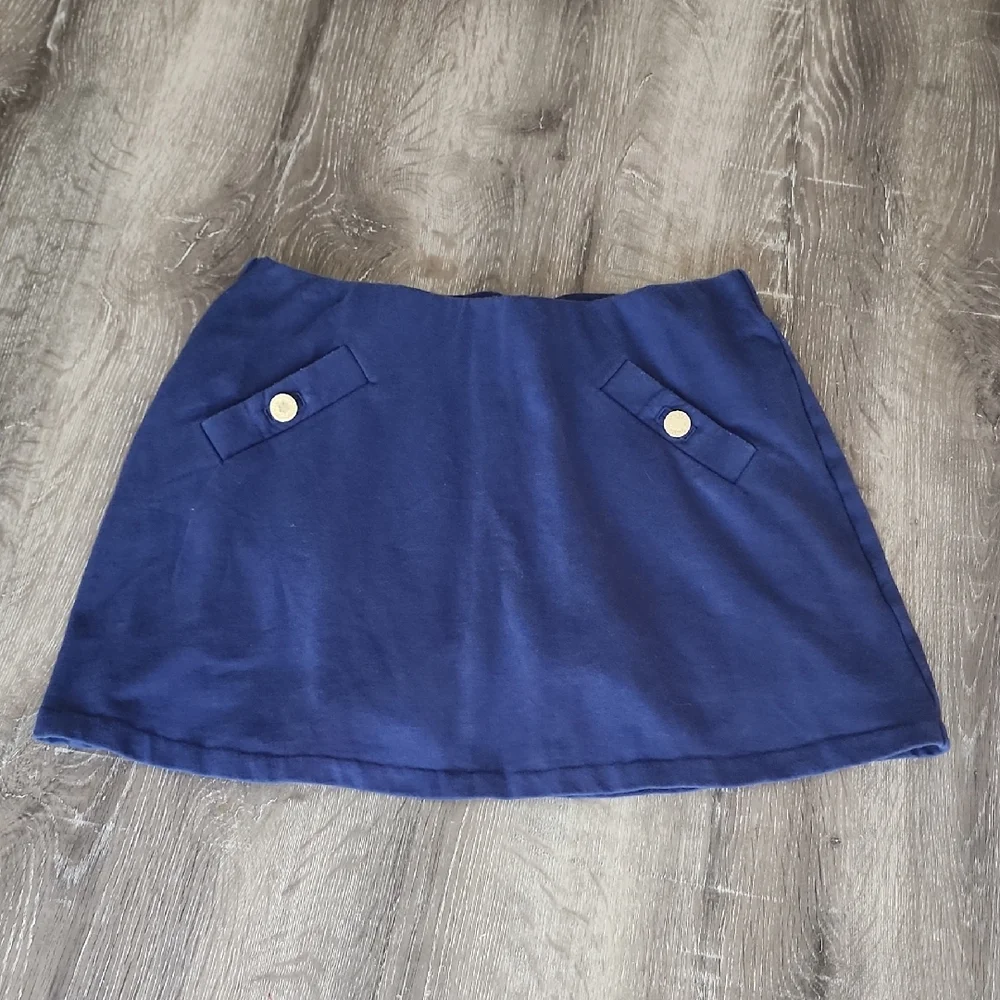 Lilly Pulitzer Navy Blue Skort
